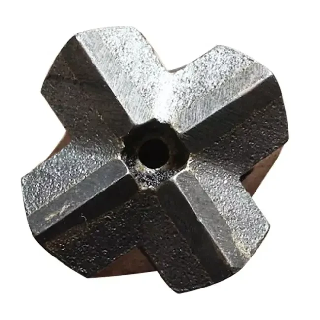 Mining cross drill bit 42mm rock drilling tools  wear resistant tapered carbide drill bit manufacturer